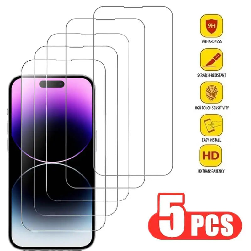 Verre Trempé iPhone — Protection Écran Premium