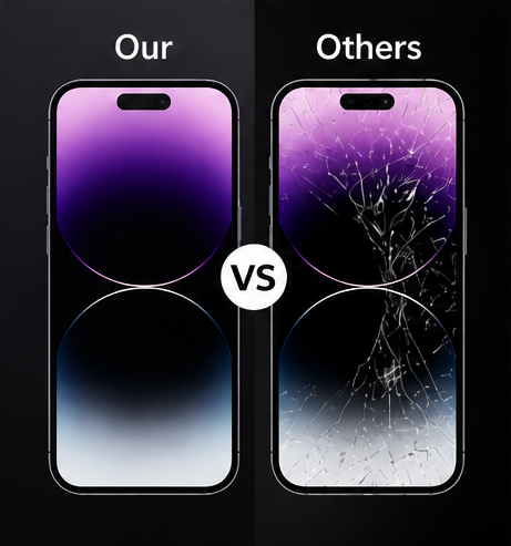 Verre Trempé iPhone — Protection Écran Premium