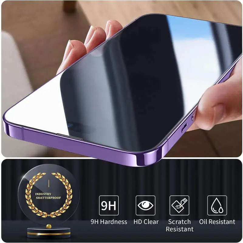Verre Trempé iPhone — Protection Écran Premium