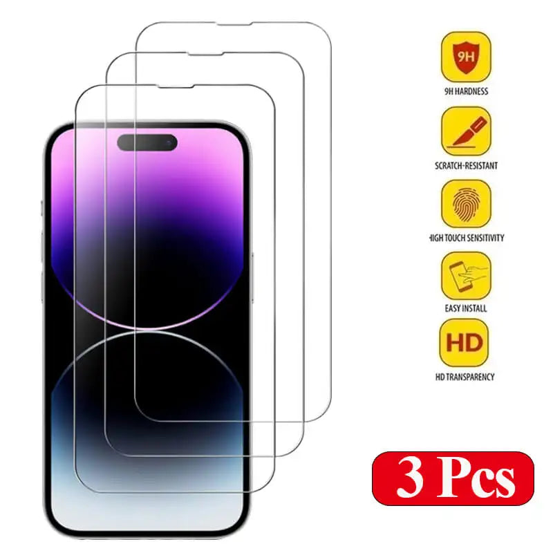 Verre Trempé iPhone — Protection Écran Premium